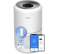 Smart Air Purifier for Home Bedroom H13 HEPA Air Filter with Real Time Air Quality Sensor Removes 9997 Pollen Allergies Dust Odours Alexa Enabled Air