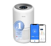 Levoit Smart HEPA Air Purifier for bedroom home 108 m², CADR 258 m³/h, Laser Air Quality Sensor with Auto Sleep Mode, Alexa & App Control, Remove 99.97% Pollen/Dust/Odour, Core 300S