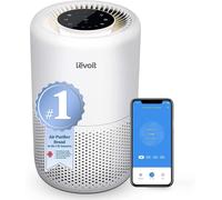 Levoit Smart HEPA Air Purifier for Bedroom Home, 64m² Coverage, Core 200S White