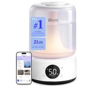 Levoit Smart Humidifier for Bedroom, 4.2L Top Fill, 21dB Ultra Quiet | Detachable Sink for Easy Cleaning, 42H Runtime, Auto Mode, App & Voice Control, Up to 40m² Coverage