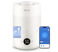 Levoit Smart Humidifier for Bedroom, WiFi & Alexa Control, Top Fill | Auto Mode with Humidity Sensor, App Control, Essential Oil Diffuser, 20dB Ultra Quiet, Auto Shut-off