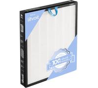 LEVOIT Vital 100S Air Purifier Replacement, 3-in-1 True HEPA, High-Efficiency Activated Carbon Filter, Vital 100S-RF, 1 Pack, White