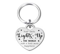 Levole Inspiration Keyring Motivational Gifts Mental Health Keychain Daily Affirmation Inspiration Uplifting Quotes Reminder Gift for Her Him Hug Gifts Self Love
