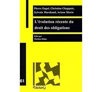 L'évolution récente du droit des obligations