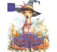 Lévrier: Livre de coloriage pour les amoureux des chiens - Édition d’automne (Nos chiens adorés)