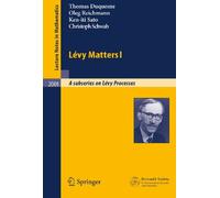 Lévy Matters I – Recent Progress in Theory and Applications – Lecture Notes in Mathematics (2001)