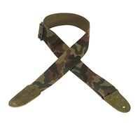 Levy's 2-inch Cotton with Leather Ends Camo