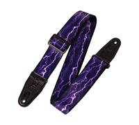Levy's 2-inch Polyester Guitar Strap - Lightning