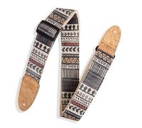 Levys 2" Natural Cork on Natural Webbing w/ Cork Ends Zanzibar