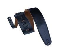 Levys Garment Leather Bass Strap BK