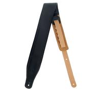 Levys Amped Leather 3" BK