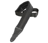 Levys Comfort Series 3.25" Neoprene Guitar Strap Black