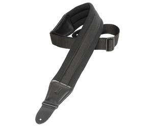 Levys Comfort Series 3.25" Neoprene Guitar Strap Black