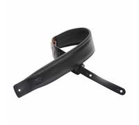 Levy's DM1PD 3" Padded Leather Guitar Strap (Black)