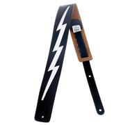 Levys DM2 Leather Strap 2,5" BK