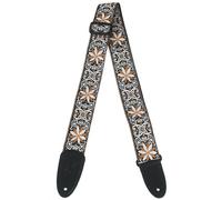Levys M8HT-13 2" Hootenanny Guitar Strap Yellow Flower