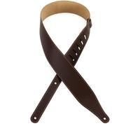 Levys CL Leather Strap 2,5" DBR