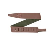 Levy's Leathers 2.5 Inch Stratus Leather Garment Guitar Strap with Contrast Suede Backing Black and Honey, One Size (MGS317ST-BLK-HNY)