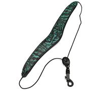 Levy's Leathers 2.5" Wide Deluxe Jade Saxophone Strap with Garment Leather Backing (M27W-002)