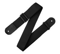 Levy's Leathers 2" Polypropylene Guitar Strap with Polyester Ends and Tri-glide Adjustment. Black (M8POLY-BLK)