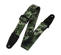 Levy's Leathers 2" Sublimation Printed Guitar Strap with Genuine Leather Ends. Tri-glide adjustable to 65" (MPS2-121)