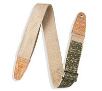 Levy's Vegan Hemp Textile guitar strap Illuminati