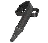 Levy's Leathers 3 1/2 Neoprene Padded Guitar Strap - Black