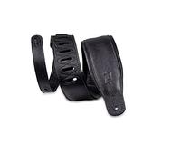 Levy's Leathers 3.25” Wide Garment Leather Guitar Strap in Dark Brown with Cream Backing (M26GP-DBR-CRM)