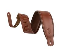 Levy's Leathers 3" Wide Amped Leather Series Guitar Strap with Foam Padding, Walnut, (M26PD-WAL-BRN)