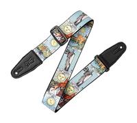 Levy's Leathers Clairvoyant Series 2" Wide Polyester Guitar Strap with Mystical Inspired Patterns and 36"- 60" Length Adjustment, Colorful Tarot Strap (MP2CVY-002)
