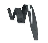 Levys Leathers M22-BLK Cotton Ukulele Strap (Black)