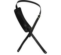 Levys M25 Leather guitar strap Black