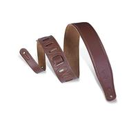 Levy's Leathers M26gf-brn 2.5 inch Strap with Garment Leather Top - Brown