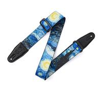 Levy's Leathers Masterpiece Series 2" Polyester Guitar Strap with Tri-Glide Adjustment, Starry Night (MP2MSP-001)