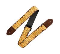 Levy's Leathers Mid Century Modern Series Guitar Strap with Leather Ends