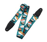 Levy's Leathers MP2TG-001 Guitar Strap, Sushi Roll, Adjustable