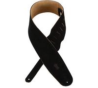 Levy's Leathers Ms4-blk Suede Leather Bass Strap - Black