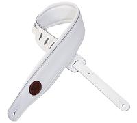 Levy's Leathers Mss2-wht Garment Leather Guitar Strap - White