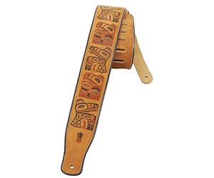 Levy's Leathers MSS3PHG-HNY Haida Gwaii Guitar Strap
