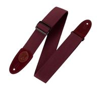 Levy's MSSC8-BRG 2-inch Cotton Guitar Strap - Burgundy