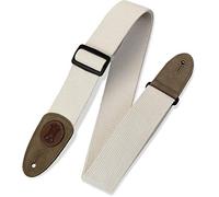 Levys Leathers MSSC8-NAT Signature Series Cotton Guitar Strap, Natural