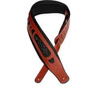 Levy's Leathers Pm31-wal 2.5 inch Leather Strap with Foam Pad - Walnut