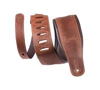Levy's Leathers PM32BH-BRN Unisex-Adult Guitar Strap, Brown, One Size
