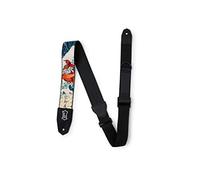 Levy's Leathers Unisex's MPRH-16 Guitar Strap, Koi Fish and Wave, One Size