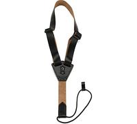 Levy's M20L-BLK 2 inch Leather Strap for Classical Guitar - Black