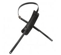 Levy's M25 5/8in Classic '50s Vegan Leather (Veg-Tan) strap, Black