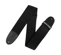 Levy's M8P3-BLK 3-inch Polypropylene Guitar Strap - Black