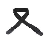 Levys M8POLY-BLK 2" Polypropylene Guitar Strap w/ Poly Ends Black