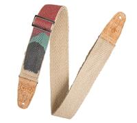 Levy's MH8P-003 Natural Hemp Webbing w Cork Ends and Pocket 2" - Sunset