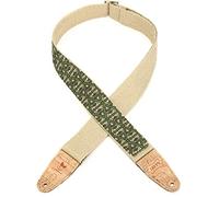 Levy's Vegan Hemp Textile guitar strap Illuminati